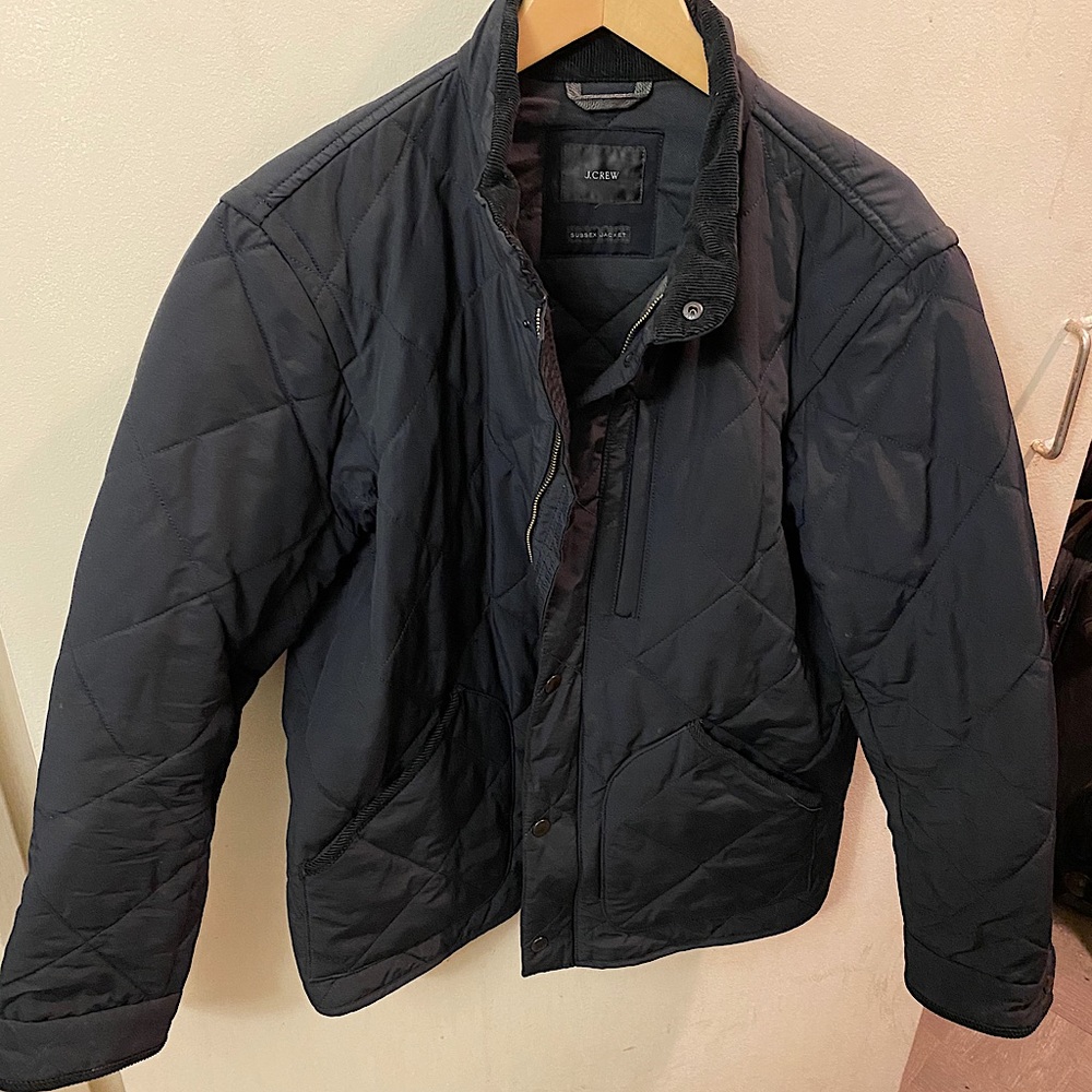 J Crew Quilted Sussex Jacket